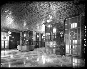 Pacific Telephone Building Lobby • HABS Photograph