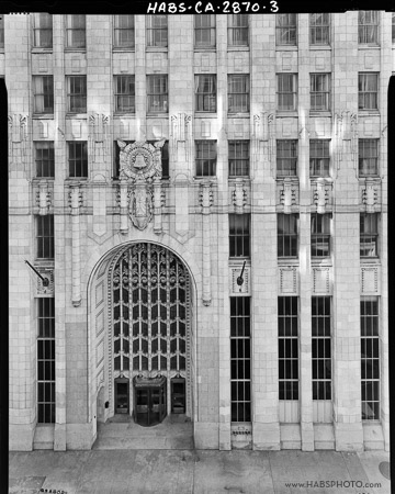 HABS Photograph of the Pacific Telephone and Telegraph Building in San Francisco