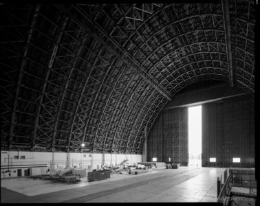 Moffett Field, Hangar 3 • HAER Photograph