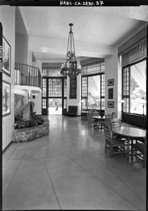 The Solarium at the Ahwahnee Hotel, Yosemite• HABS Photograph