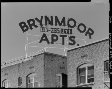 Brynmoor Neon Sign • HABS Photography